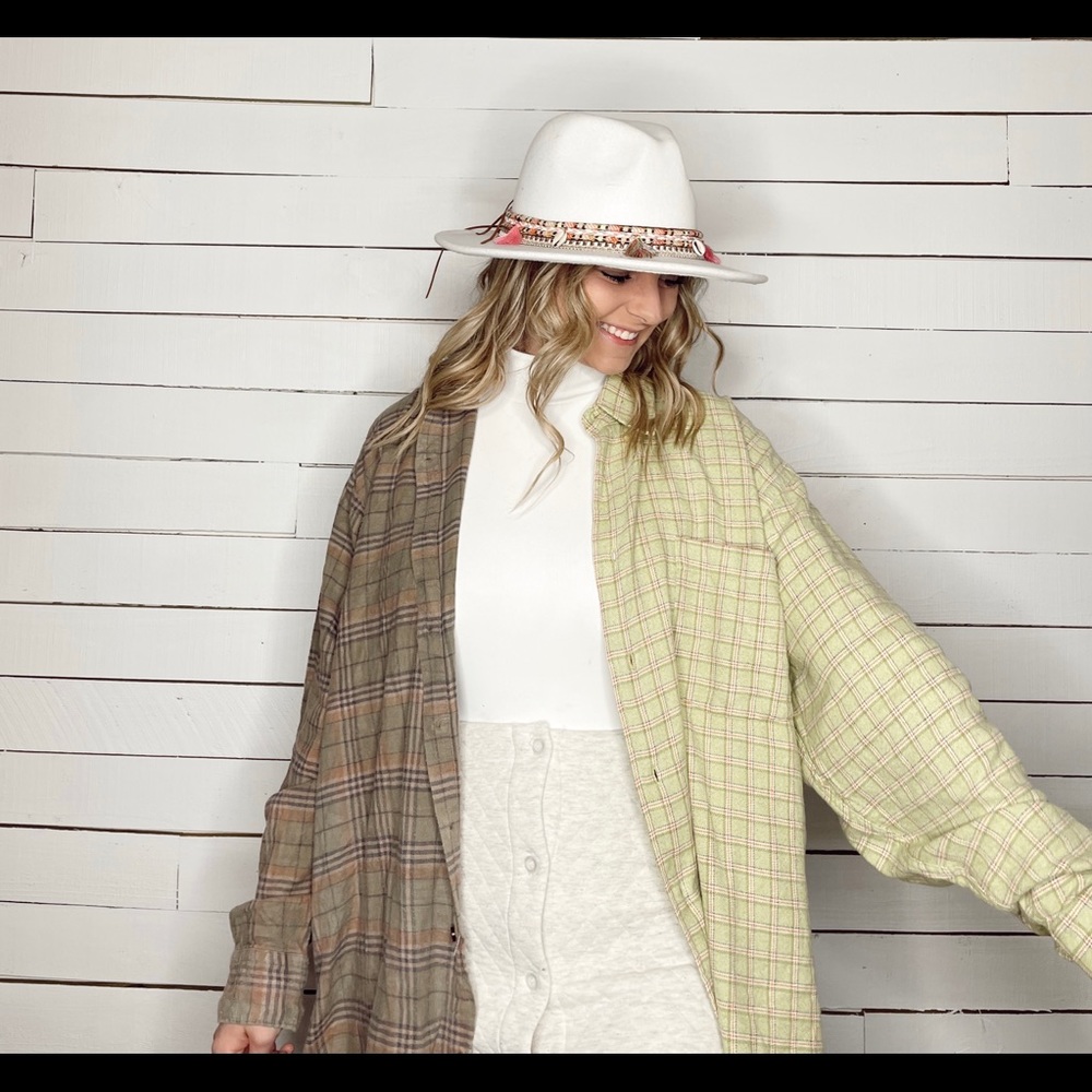 Sage Flannel Shirt
